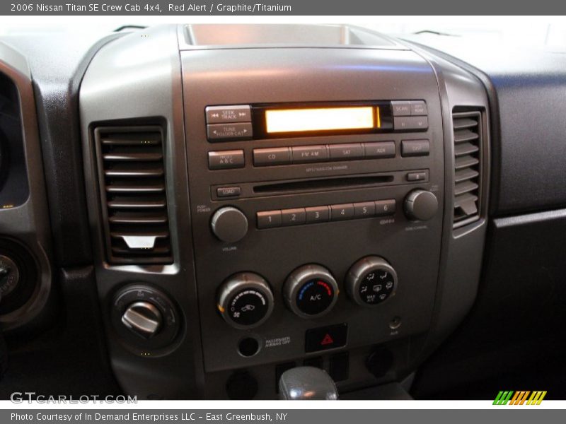 Red Alert / Graphite/Titanium 2006 Nissan Titan SE Crew Cab 4x4