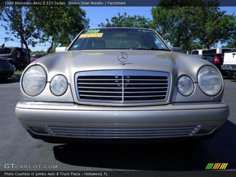 Smoke Silver Metallic / Parchment 1998 Mercedes-Benz E 320 Sedan