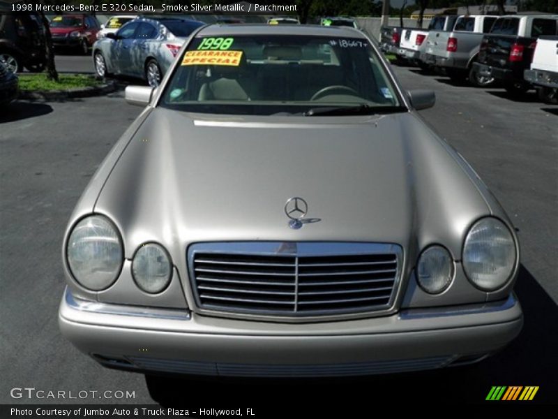 Smoke Silver Metallic / Parchment 1998 Mercedes-Benz E 320 Sedan