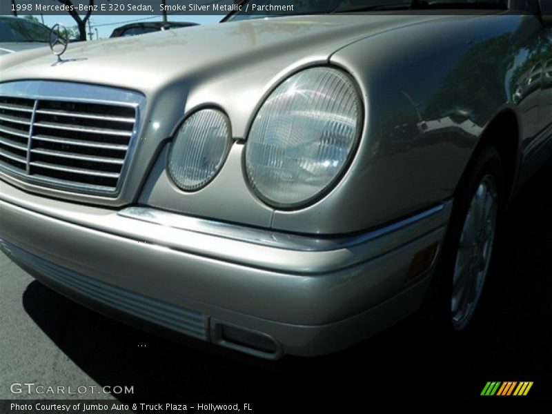 Smoke Silver Metallic / Parchment 1998 Mercedes-Benz E 320 Sedan