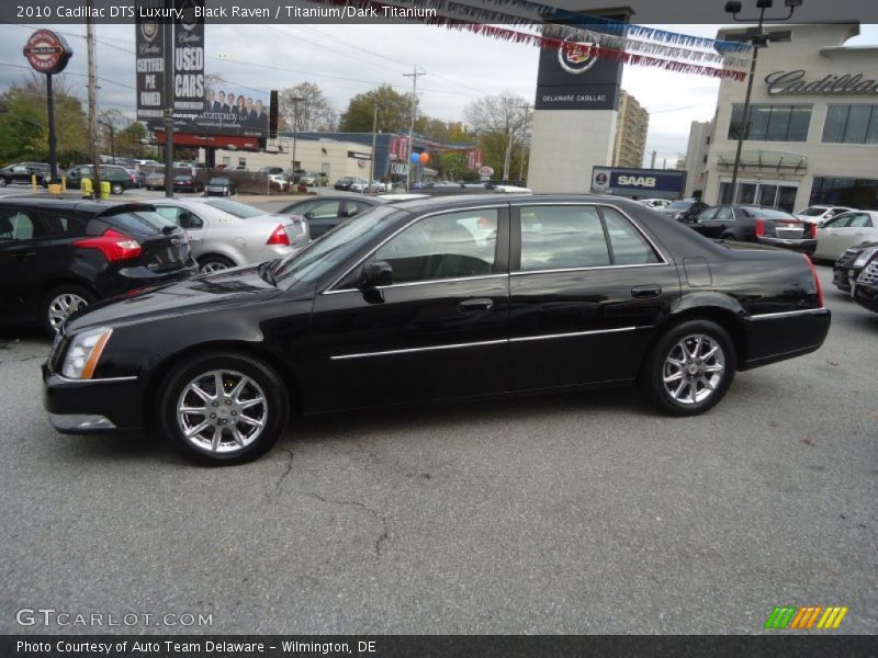 Black Raven / Titanium/Dark Titanium 2010 Cadillac DTS Luxury