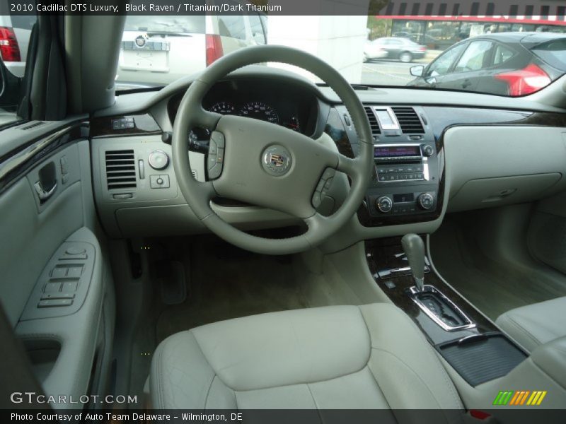 Black Raven / Titanium/Dark Titanium 2010 Cadillac DTS Luxury