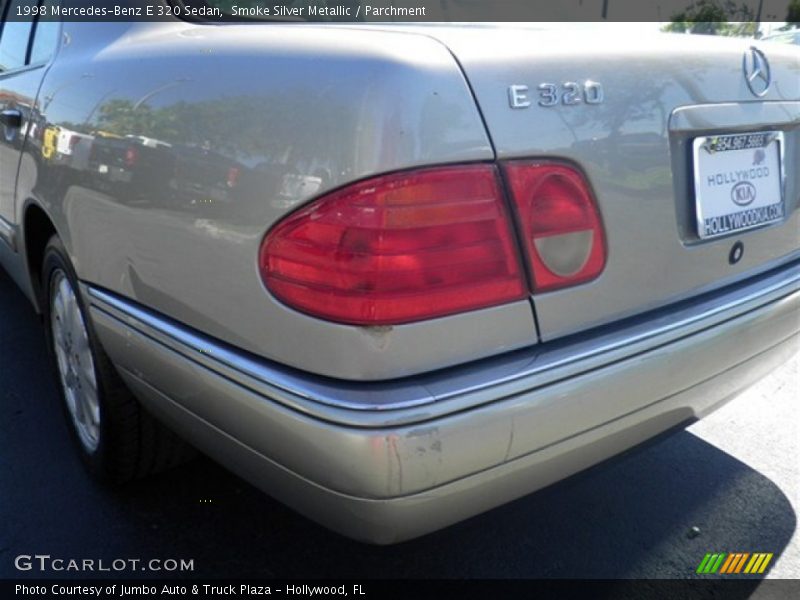 Smoke Silver Metallic / Parchment 1998 Mercedes-Benz E 320 Sedan