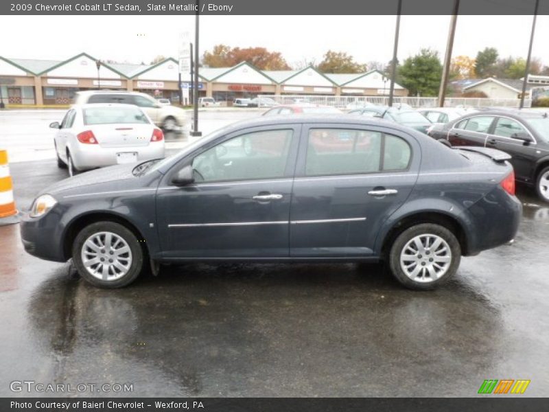 Slate Metallic / Ebony 2009 Chevrolet Cobalt LT Sedan