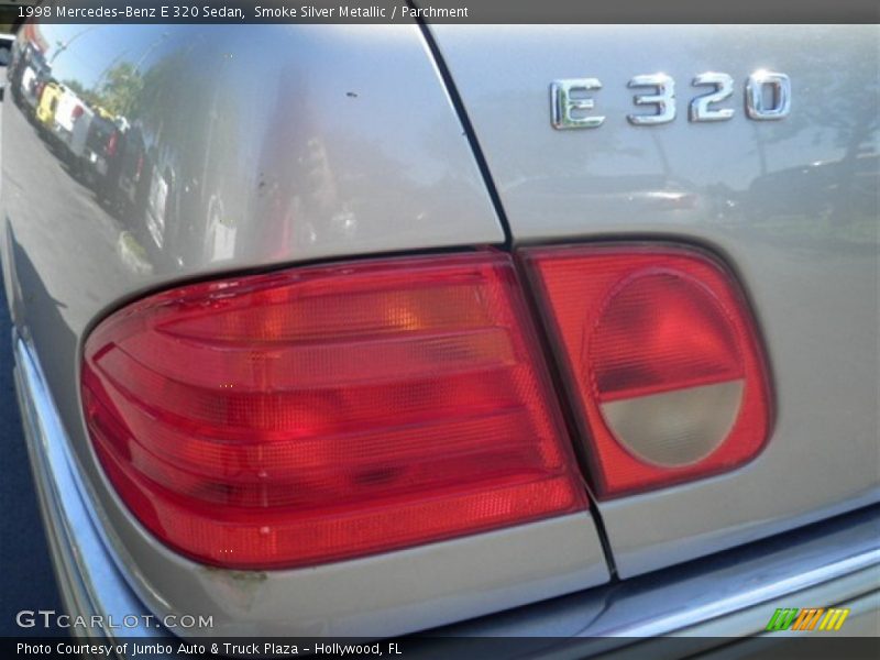 Smoke Silver Metallic / Parchment 1998 Mercedes-Benz E 320 Sedan