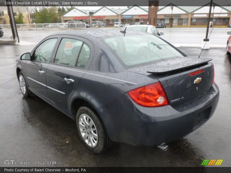 Slate Metallic / Ebony 2009 Chevrolet Cobalt LT Sedan