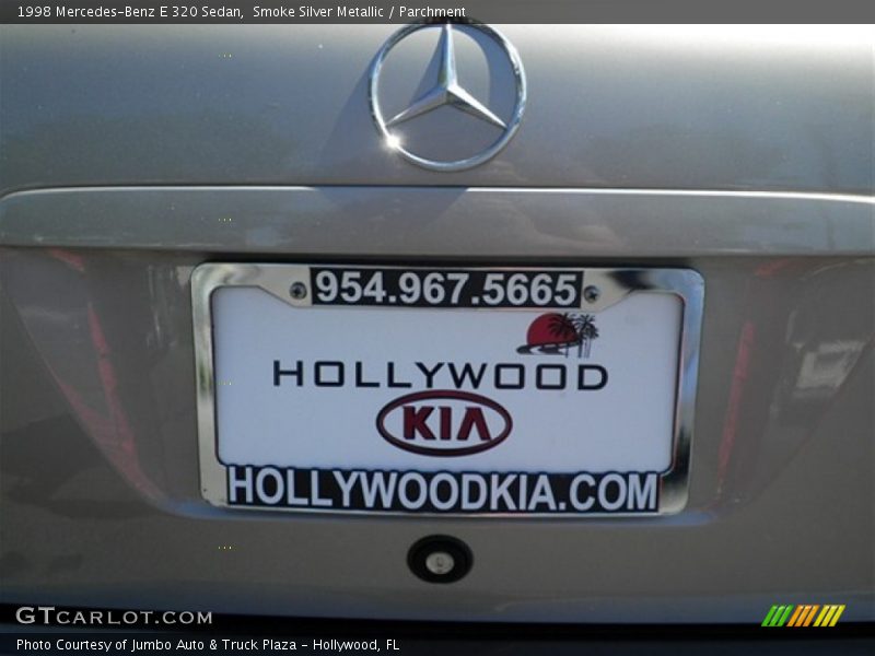 Smoke Silver Metallic / Parchment 1998 Mercedes-Benz E 320 Sedan