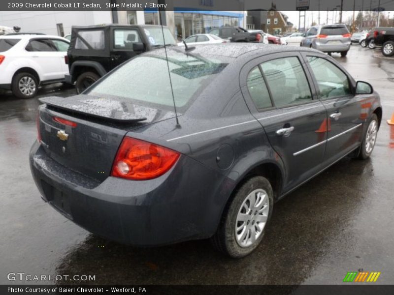 Slate Metallic / Ebony 2009 Chevrolet Cobalt LT Sedan