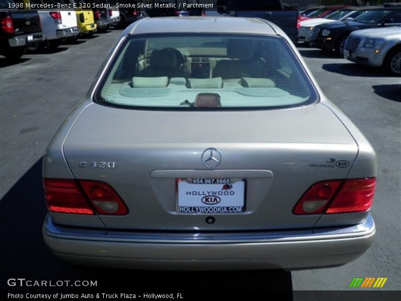Smoke Silver Metallic / Parchment 1998 Mercedes-Benz E 320 Sedan