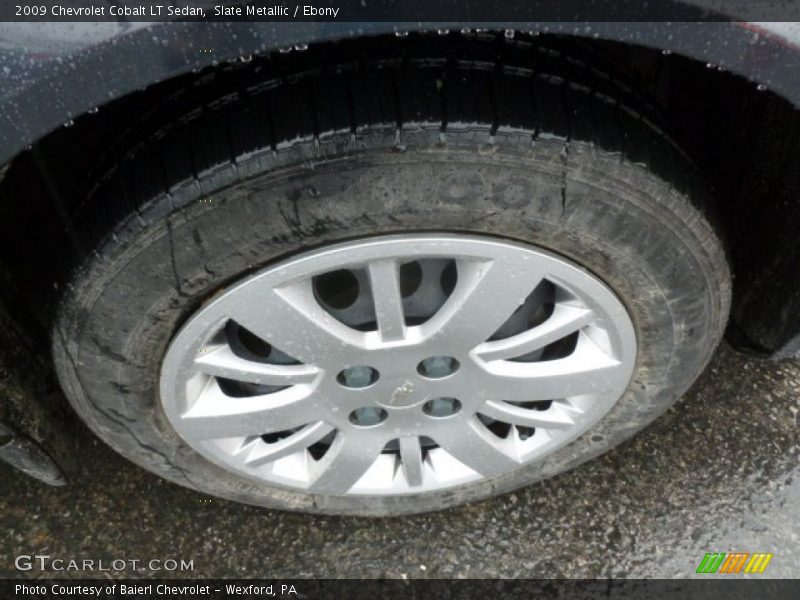 Slate Metallic / Ebony 2009 Chevrolet Cobalt LT Sedan