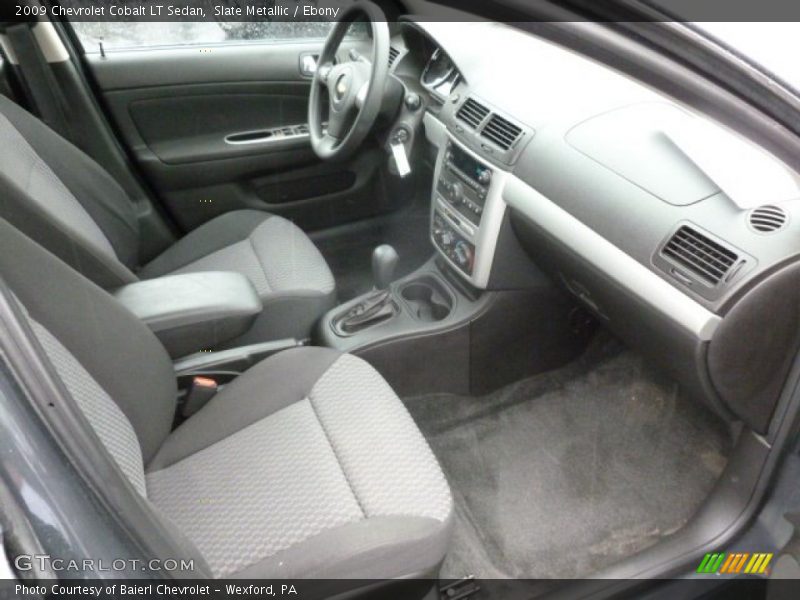 Slate Metallic / Ebony 2009 Chevrolet Cobalt LT Sedan