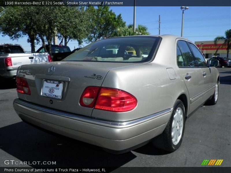 Smoke Silver Metallic / Parchment 1998 Mercedes-Benz E 320 Sedan