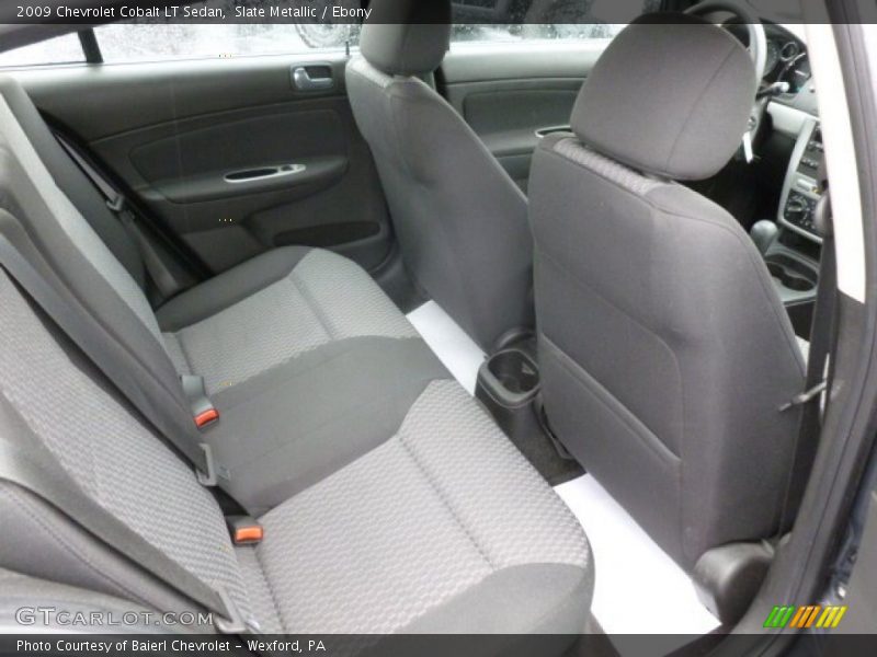 Slate Metallic / Ebony 2009 Chevrolet Cobalt LT Sedan