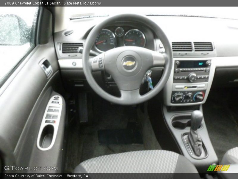 Slate Metallic / Ebony 2009 Chevrolet Cobalt LT Sedan