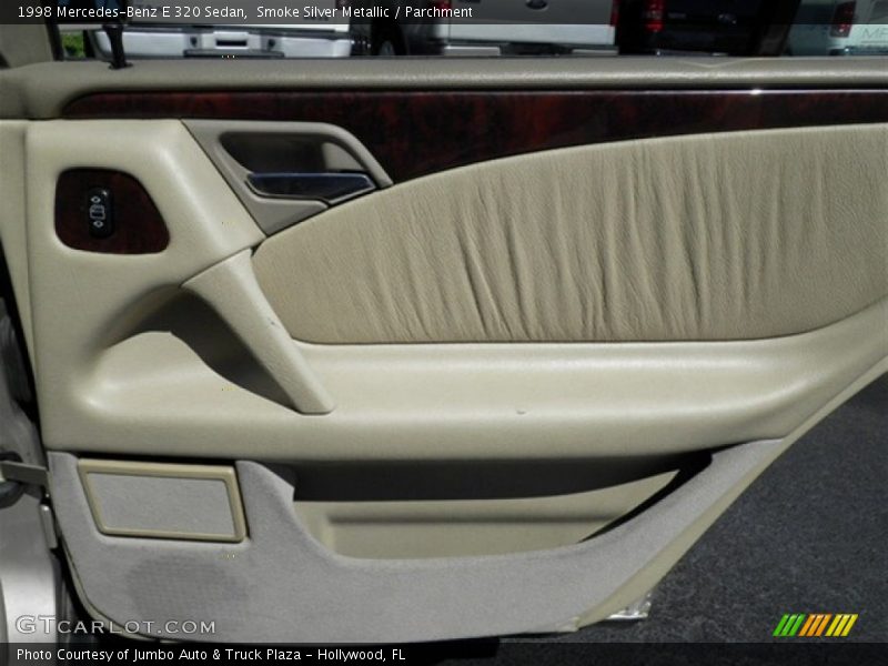 Smoke Silver Metallic / Parchment 1998 Mercedes-Benz E 320 Sedan