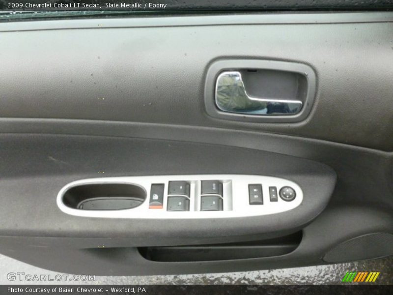 Slate Metallic / Ebony 2009 Chevrolet Cobalt LT Sedan