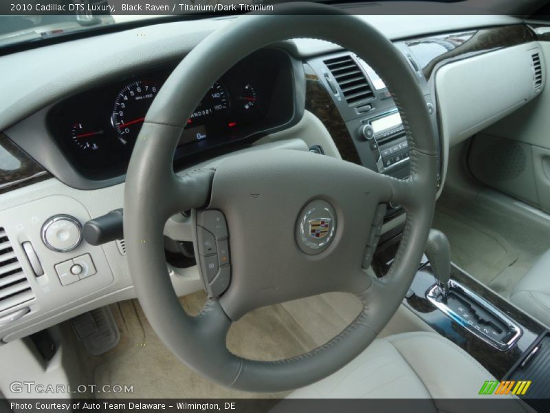 Black Raven / Titanium/Dark Titanium 2010 Cadillac DTS Luxury