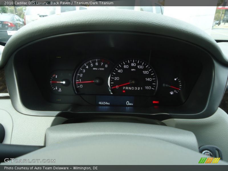 Black Raven / Titanium/Dark Titanium 2010 Cadillac DTS Luxury