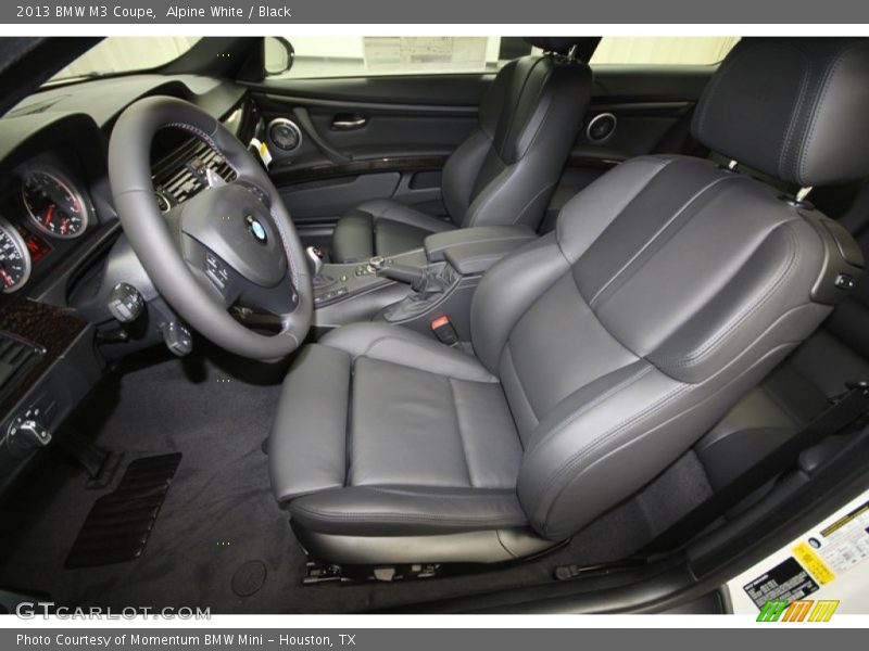  2013 M3 Coupe Black Interior