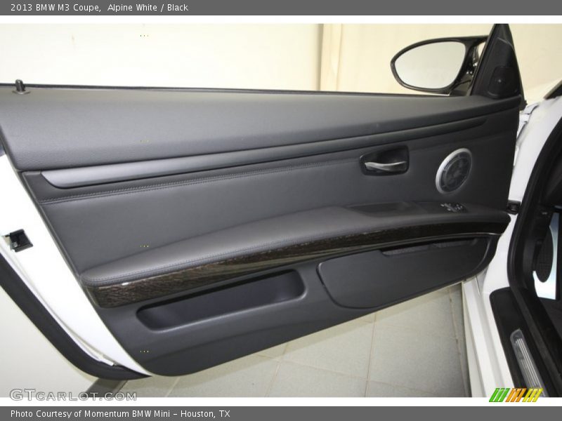 Alpine White / Black 2013 BMW M3 Coupe