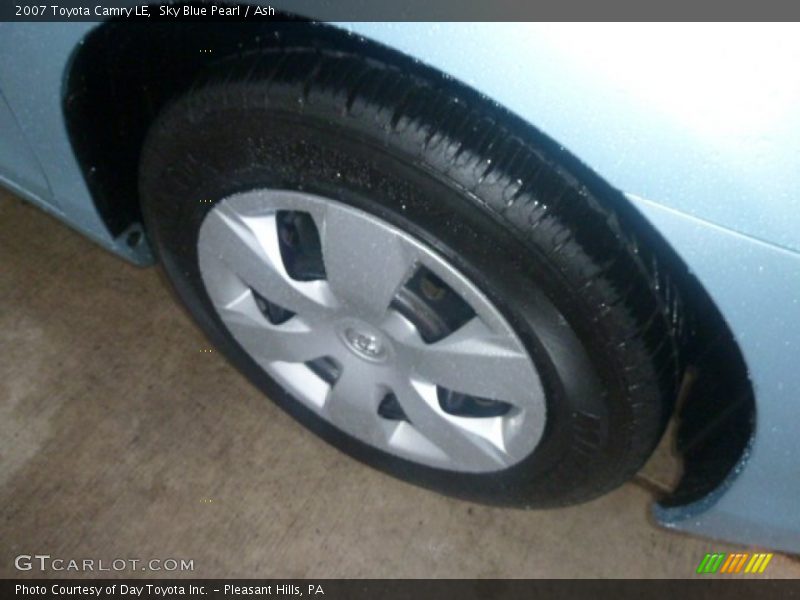 Sky Blue Pearl / Ash 2007 Toyota Camry LE