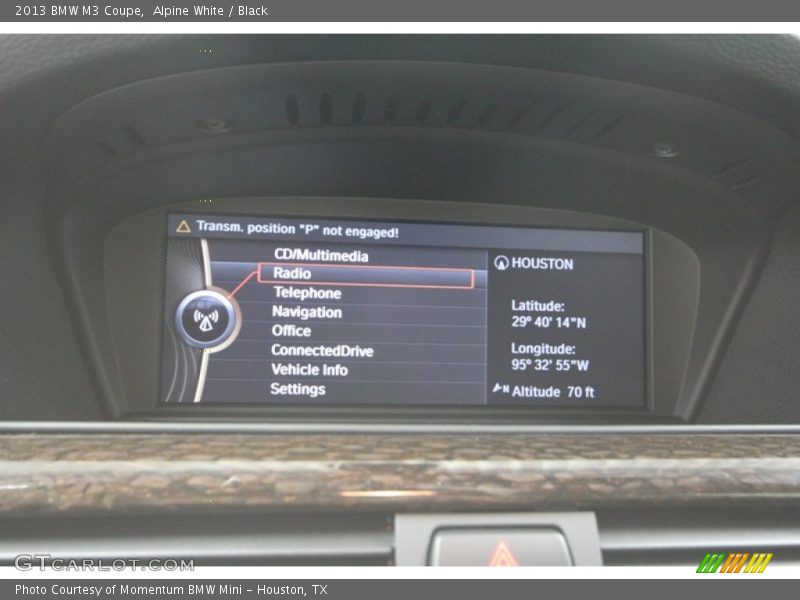 Alpine White / Black 2013 BMW M3 Coupe