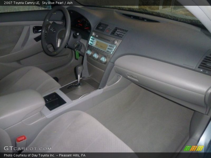 Sky Blue Pearl / Ash 2007 Toyota Camry LE