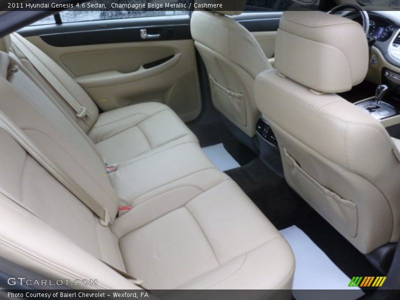 Champagne Beige Metallic / Cashmere 2011 Hyundai Genesis 4.6 Sedan
