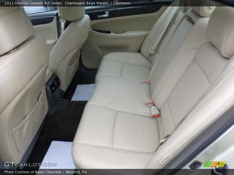 Champagne Beige Metallic / Cashmere 2011 Hyundai Genesis 4.6 Sedan