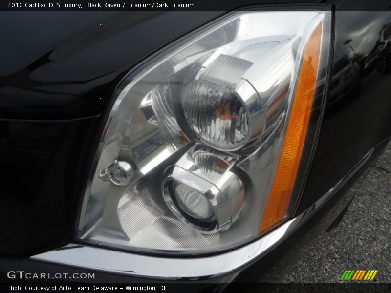 Black Raven / Titanium/Dark Titanium 2010 Cadillac DTS Luxury