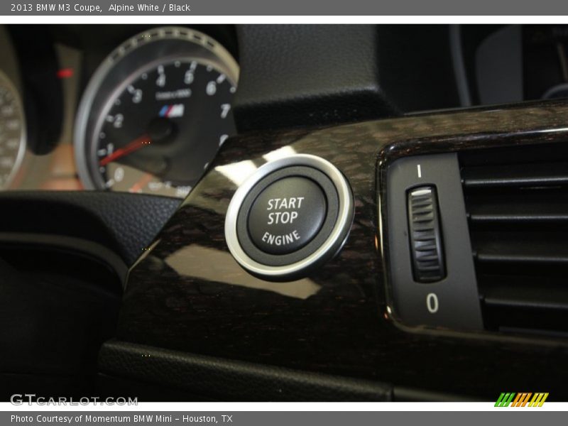 Alpine White / Black 2013 BMW M3 Coupe