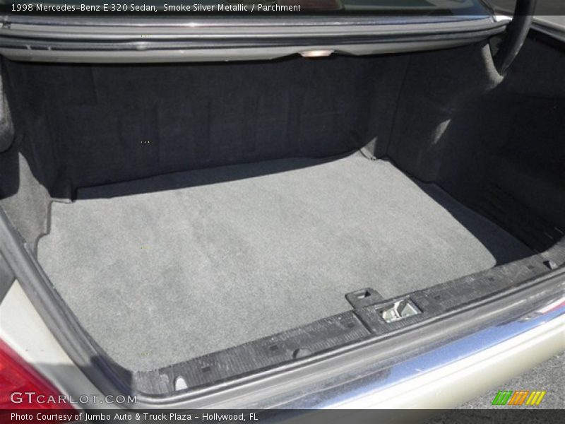 Smoke Silver Metallic / Parchment 1998 Mercedes-Benz E 320 Sedan