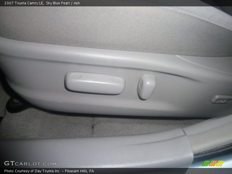 Sky Blue Pearl / Ash 2007 Toyota Camry LE