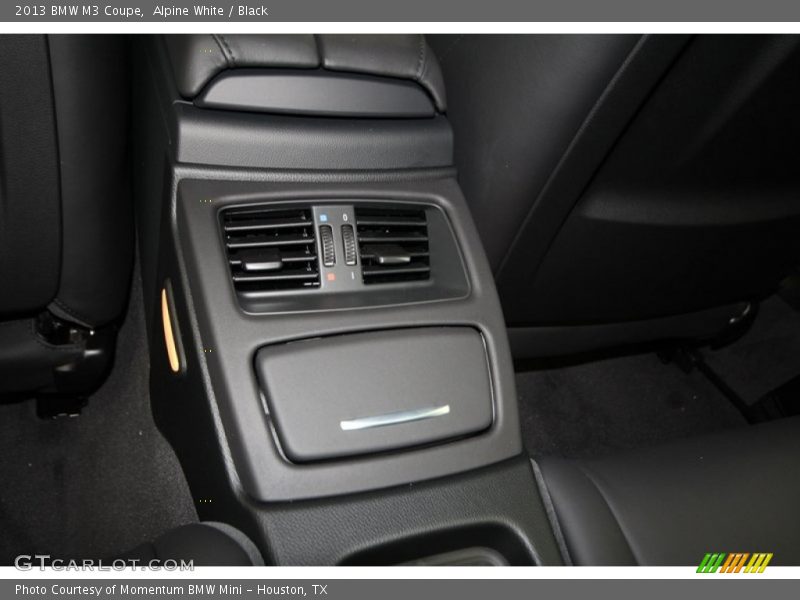 Alpine White / Black 2013 BMW M3 Coupe