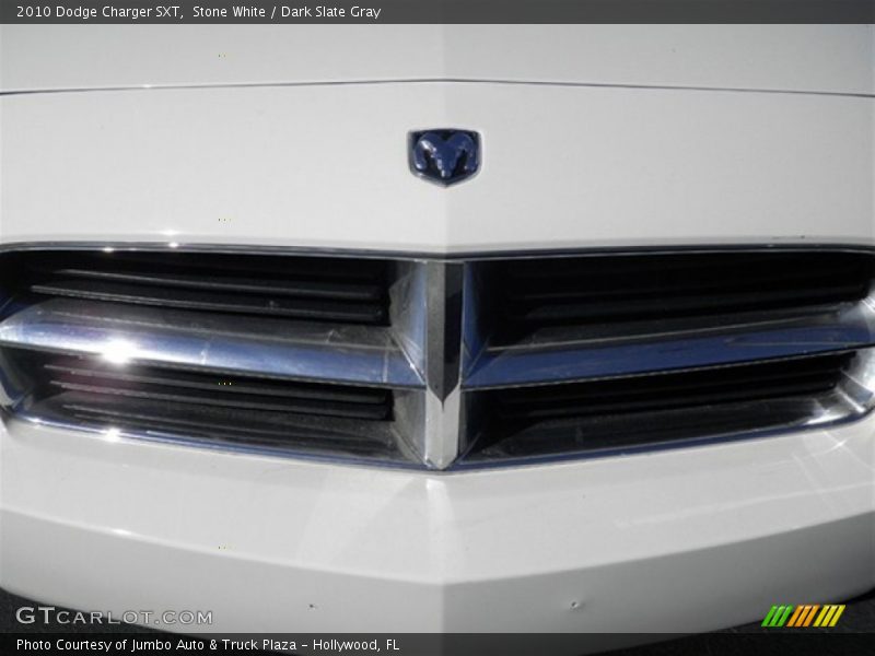 Stone White / Dark Slate Gray 2010 Dodge Charger SXT
