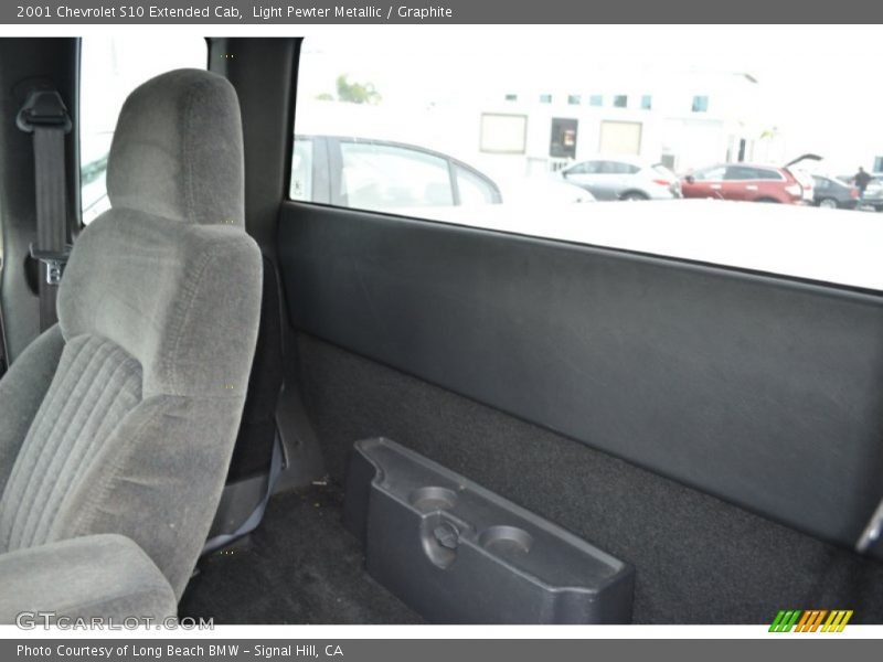 Light Pewter Metallic / Graphite 2001 Chevrolet S10 Extended Cab