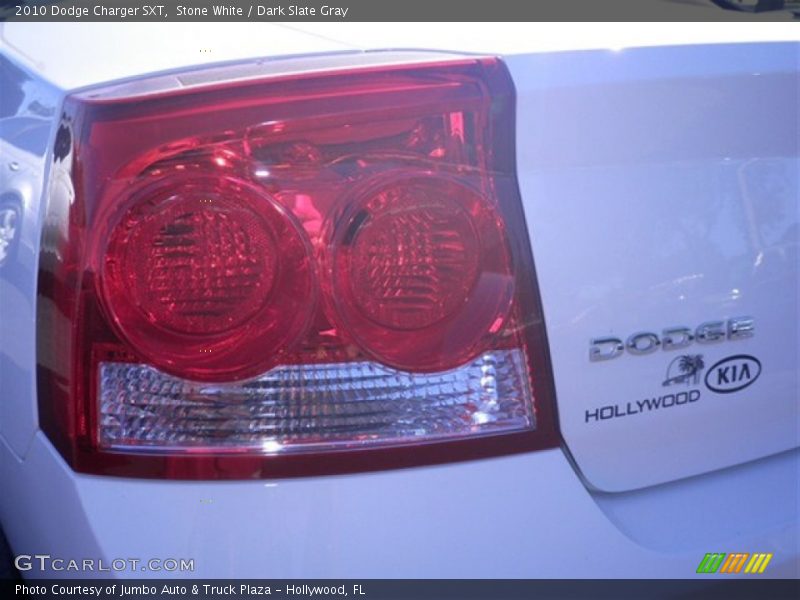 Stone White / Dark Slate Gray 2010 Dodge Charger SXT
