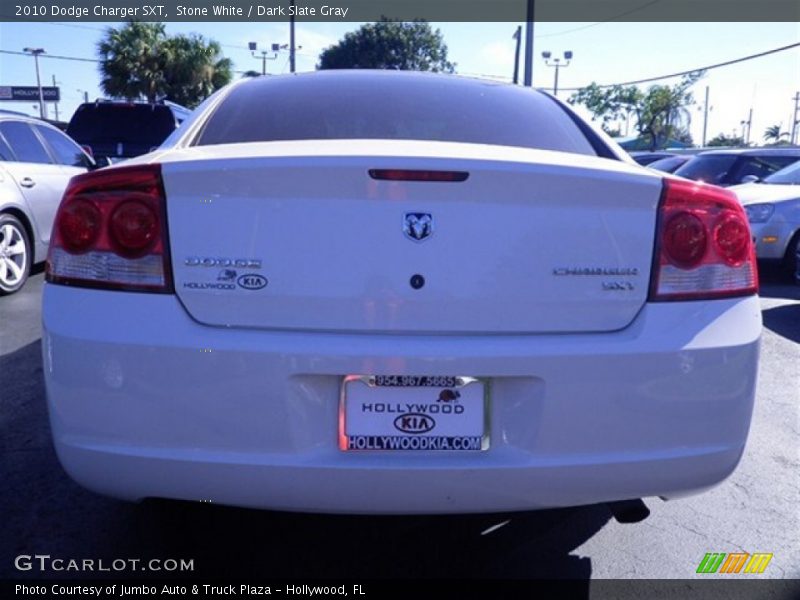 Stone White / Dark Slate Gray 2010 Dodge Charger SXT