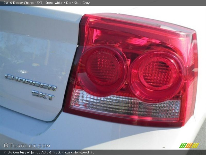 Stone White / Dark Slate Gray 2010 Dodge Charger SXT