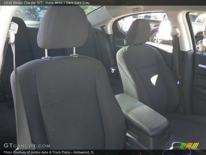 Stone White / Dark Slate Gray 2010 Dodge Charger SXT