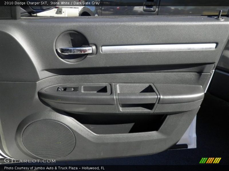 Stone White / Dark Slate Gray 2010 Dodge Charger SXT