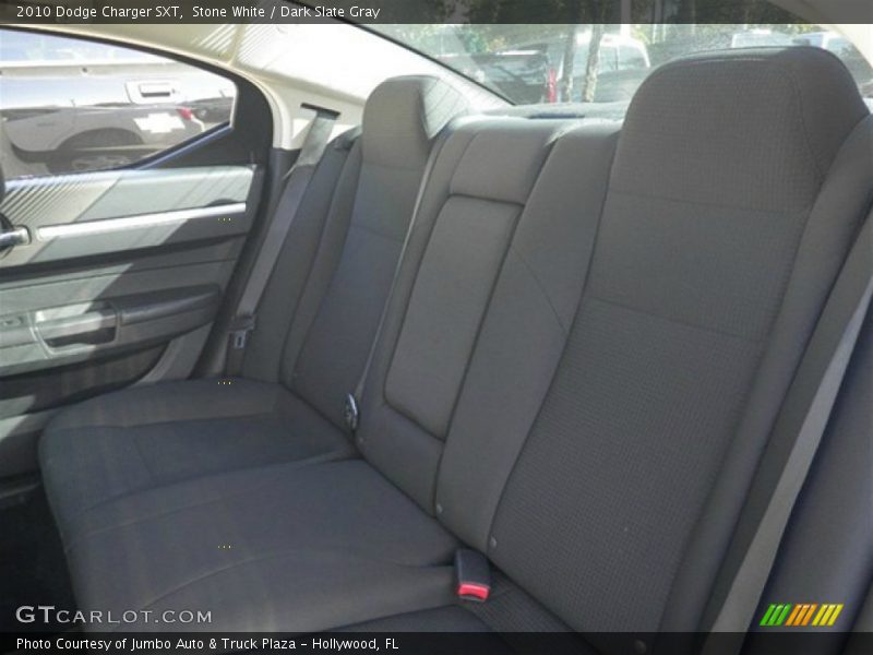 Stone White / Dark Slate Gray 2010 Dodge Charger SXT
