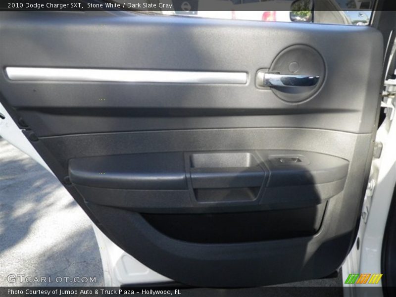 Stone White / Dark Slate Gray 2010 Dodge Charger SXT