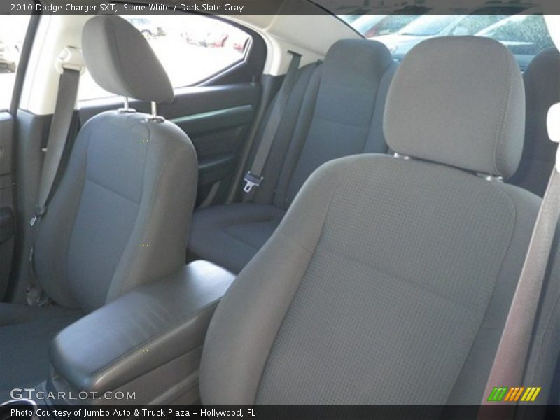 Stone White / Dark Slate Gray 2010 Dodge Charger SXT