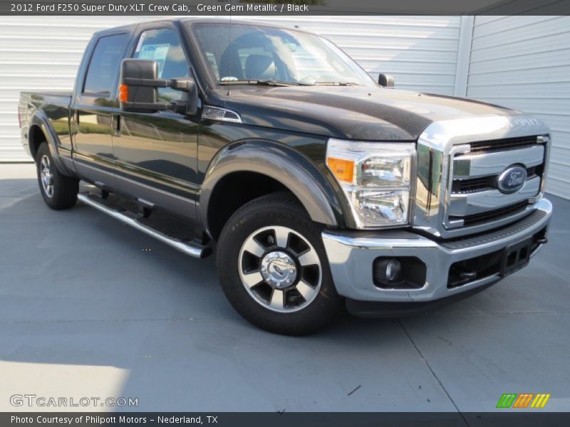 Front 3/4 View of 2012 F250 Super Duty XLT Crew Cab