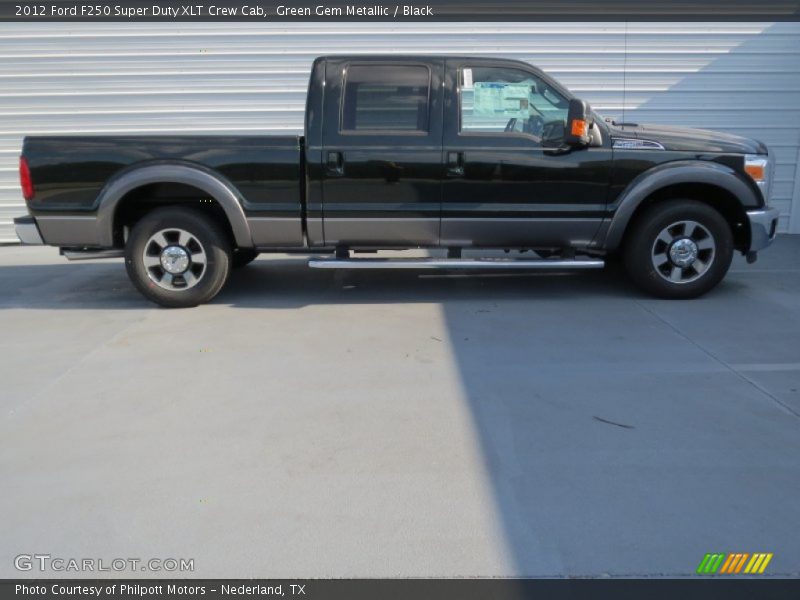  2012 F250 Super Duty XLT Crew Cab Green Gem Metallic