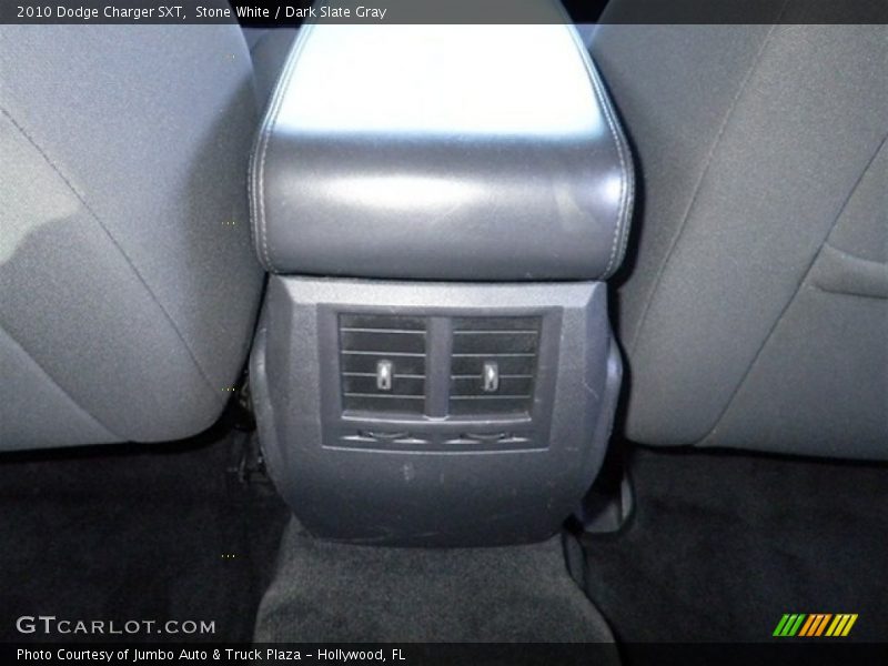 Stone White / Dark Slate Gray 2010 Dodge Charger SXT