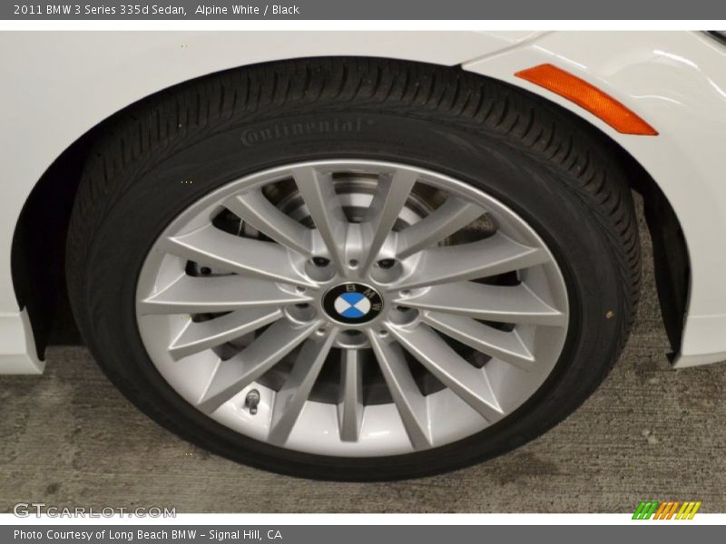 Alpine White / Black 2011 BMW 3 Series 335d Sedan