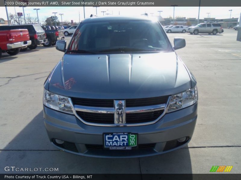 Silver Steel Metallic / Dark Slate Gray/Light Graystone 2009 Dodge Journey R/T AWD