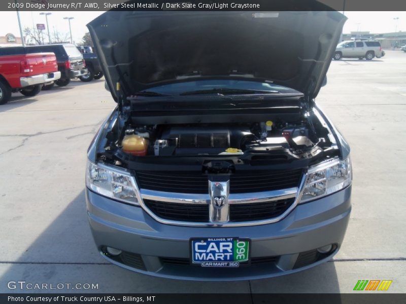 Silver Steel Metallic / Dark Slate Gray/Light Graystone 2009 Dodge Journey R/T AWD